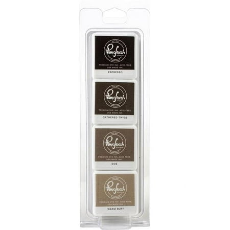 UPC: 0782150202854 | Pinkfresh Studio Premium Dye Cube Ink Pads 4 Colors-Wild Truffles