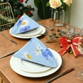 thumbnail image 3 of GZHJMY Art Daisy Napkins Table Decorations Napkin Set for Gift Giving, Dining, Parties 20 x 20in, 3 of 7
