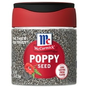 McCormick Non-GMO Kosher Poppy Seed, 1.25 oz Bottle