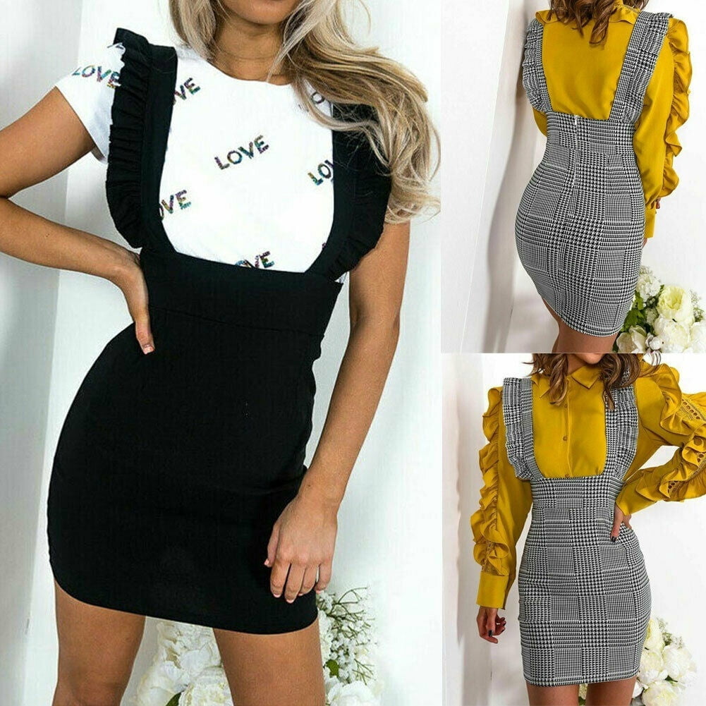 suspender bodycon skirt