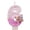 Number 6, variant on Creative Cartoon Numeral Birthday Candle, Pink Number Cake Topper with Butterfly Decoration, Elegant Party Supplies for Anniversary Celebration, Number 0