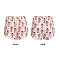thumbnail image 5 of Lsque Dachshund Dog Heart Printed Women's Running Shorts with Liner Pockets,Elastic Quick Dry Workout Athletic Gym Yoga Shorts,Womens High Waist Shorts-Small, 5 of 9