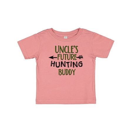 

Inktastic Uncles Future Hunting Buddy Gift Baby Boy or Baby Girl T-Shirt