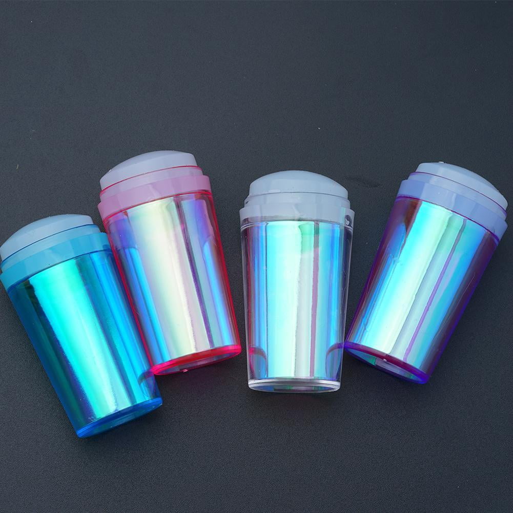 Colorful Silicone Head Nail Stamp DIY To Print Patterns And Create Nail Art Printing Gel Polish Tools H4H4