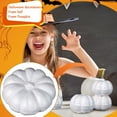 thumbnail image 3 of Foam Pumpkin Arts and Crafts, Fake Pumpkins, Polystyrene Pumpkins for Halloween, School Projects, Home Party Decorations, 3 of 6