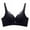 Black, variant on LYEAA No Wire Bras for Women Lace Push up Lightly Lined Wireless Daily Bras Wirefree Adjustable Strap Lift Soft Bralette Breathable Comfort Sleeping Bras Beige 38/85C