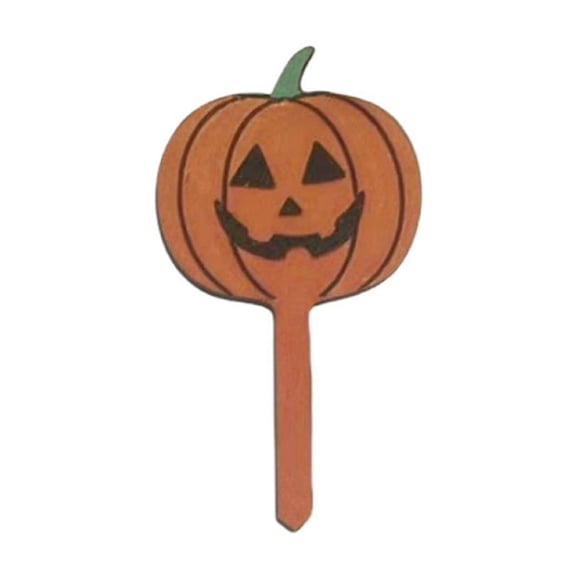 BNNG Halloween Mini Figurines -Halloween Ghost Yard Signs with Stakes,Wooden Outdoor Ghost Lawn Decorations Signs for Halloween Garden Yard Tabletop Decor, 4 inch tall