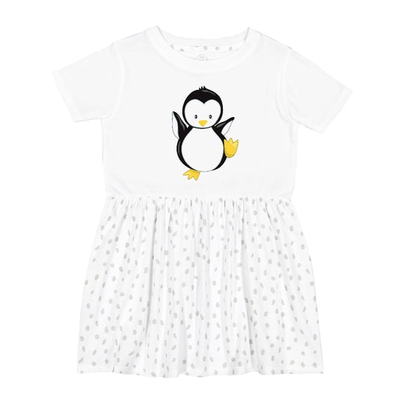 Inktastic Penguin Girls Toddler Dress