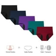 thumbnail image 3 of Women's Pants Four Layer Leak Proof Absorbent Reusable Underwear, High Absorbency, Leakproof Design, Reusable & Washable, 3 of 4
