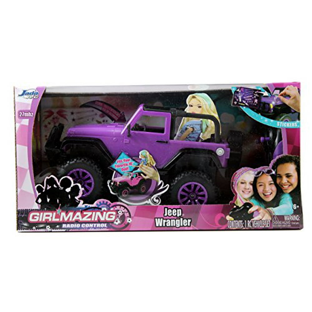 jada toys girlmazing remote control big foot jeep