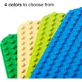thumbnail image 3 of Apostrophe Games Building Block Base Plates for Large Blocks 15" x 10" Assorted Colors, Compatible with Major Brands, (4 Pack - Green, Light Green, Sand, Blue), 3 of 6