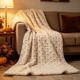 thumbnail image 4 of Ghost Pattern Throw Blanket,70.86x53 Inch Soft Breathable Lightweight Quilt for Sofa Bedroom Bedding,Ideal Gifts for Adults Wife Myself, 4 of 7