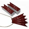 thumbnail image 3 of Inkdotpot Silver Foil Paper Hang Tags Made With Love Text Favor Tags 50 Pieces, 3 of 6