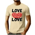 thumbnail image 2 of Tops para hombre, blusas y camisas de cuello redondo y manga corta para hombre, camisetas deportivas informales con estampados a la moda para hombre, blusas de cuello redondo y manga corta, blusas de, 2 of 5
