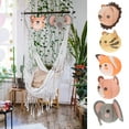 thumbnail image 3 of MasteelfCA 5pcs Cartoon Animals Lanterns Folding Paper Lanterns Jungle Birthday Party Decorations, 3 of 8