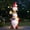 Large-multicolor, variant on Garden Gnome Statue With Solar Lights Funny Bee Design Large Outdoor Sculpture For Patio Lawn Yard Garden Decor
