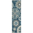 thumbnail image 2 of Addison Rugs Chantille Indoor/Outdoor Transitional Kaleidoscope Blue Washable Runner Rug, 2'3" x 7'6", 2 of 6