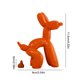 thumbnail image 5 of Figuras Funny Globo Caca Resina Sculpture Ornament () Naranja, 5 of 9