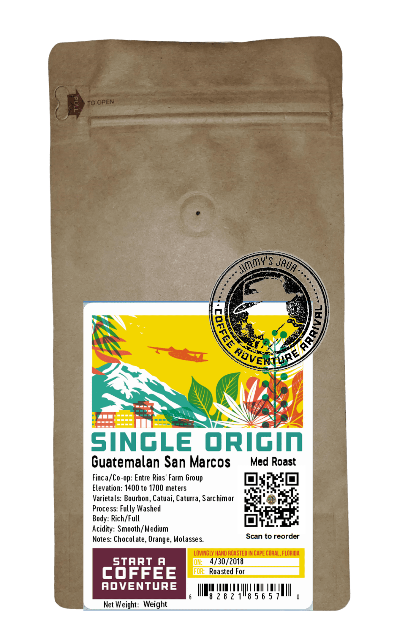 Photo inspiration: Fresh Look at Guatemalan Shb San Marcos Medium Roast