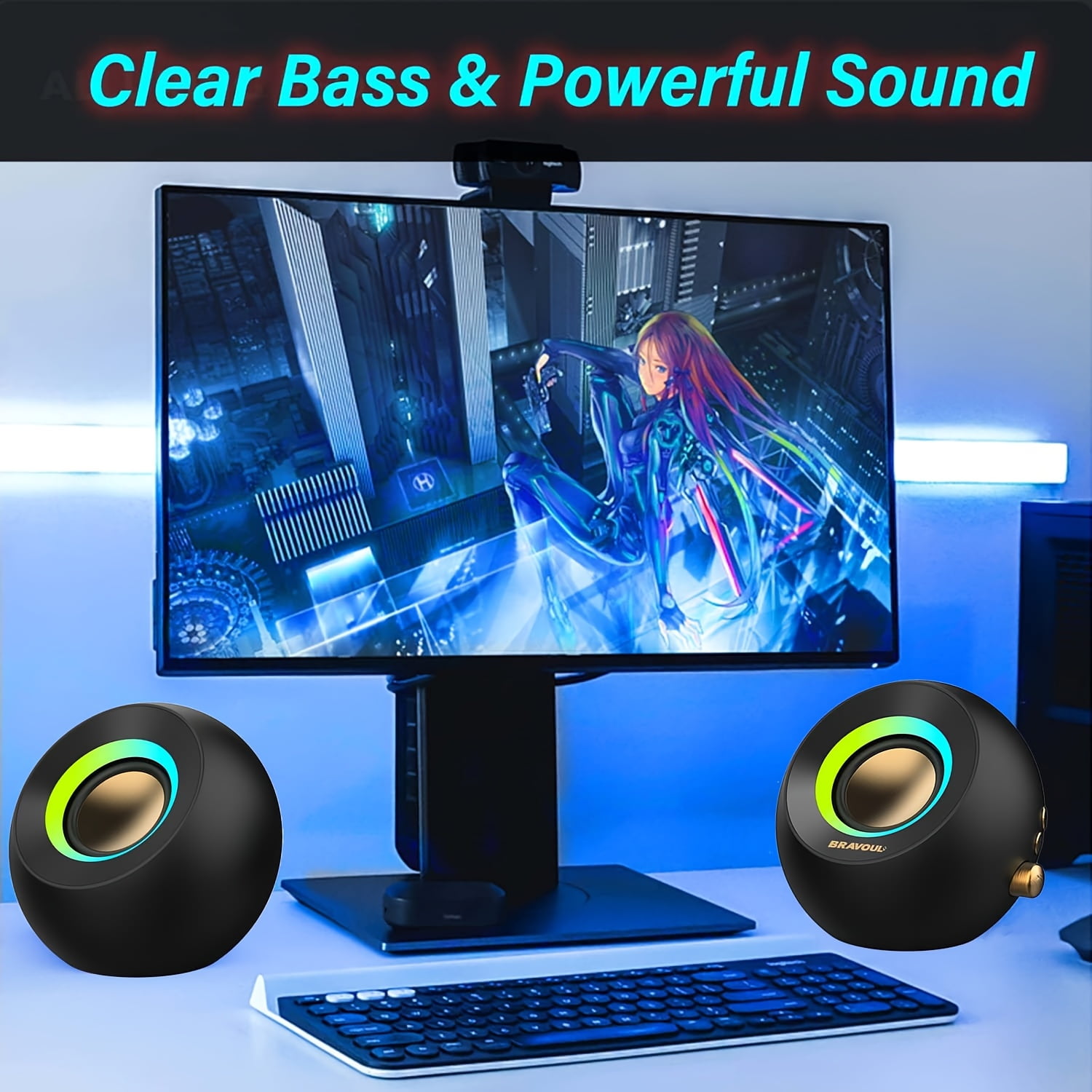 Logitech G560 Gaming Speakers System - 7.1 DTS:X Ultra Surround