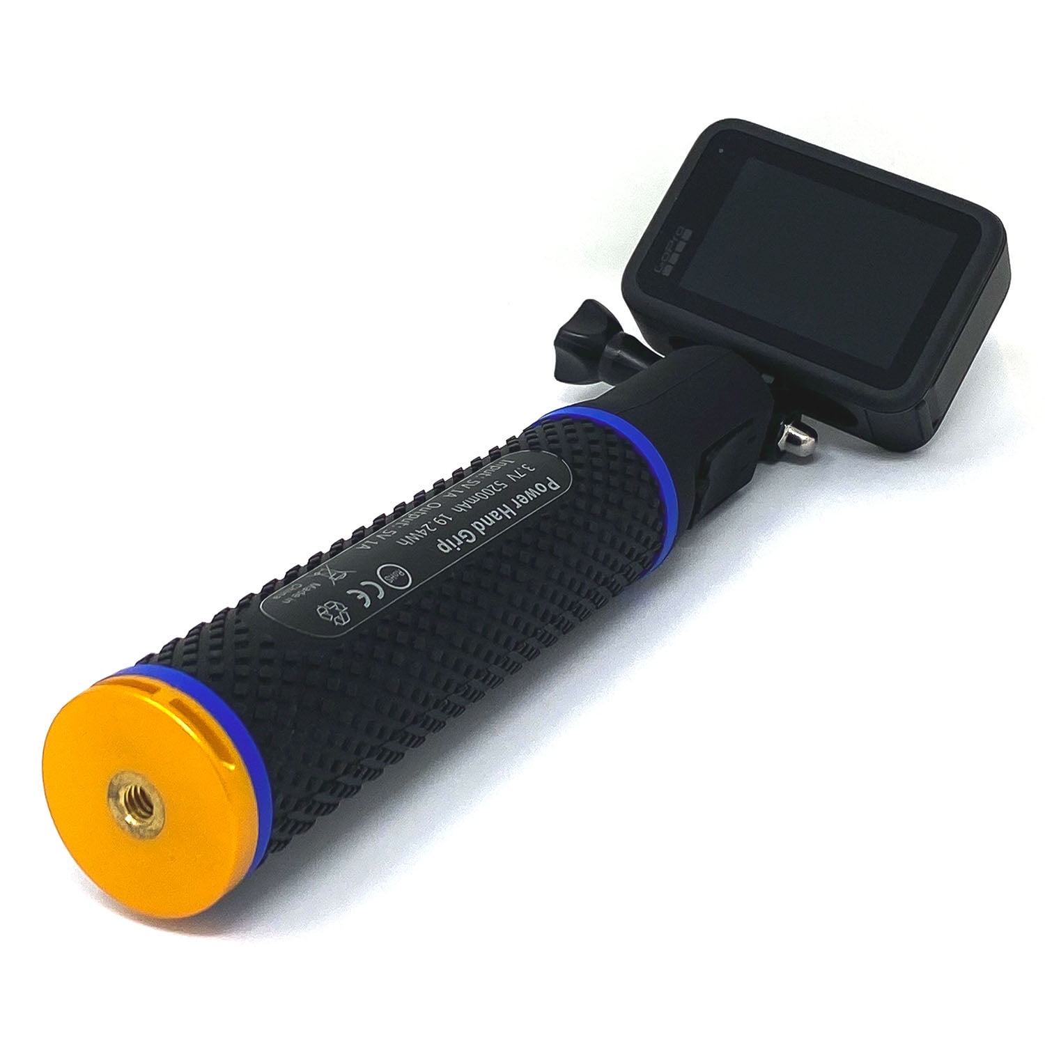 Wasabi Power CLUTCH Battery Handle Grip 5200mAh Power Stick, Camera Vlog Handgrip Extension Power Bank, Backup Charging Battery for iPhone, GoPro MAX, GoPro HERO11, HERO10, Insta360 ONE X3, X2