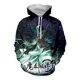 thumbnail image 1 of Sudaderas Con Capucha De Manga Larga Con Estampado 3d Divert, 1 of 7