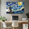 thumbnail image 2 of SEANATIVE Starry Sky Night Wall Tapestry for Bedroom Small Tapestry for Living Room Wall Hanging Tapestry Decorative Mini Dorm Room Tapestry 36H*24W Wall Hanging Tapestry, 2 of 6