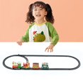 thumbnail image 2 of Mini Christmas Electric Train with Sound Light Music Set Educational Toys, 2 of 6