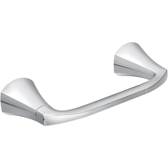 Moen Lindor Toilet Paper Holder MY8708CH Chrome - Pivoting Wall-Mounted - Silver