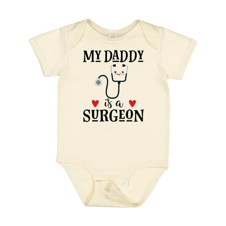 

Inktastic Surgeon Daddy Doctor Baby Clothes Gift Baby Boy or Baby Girl Bodysuit
