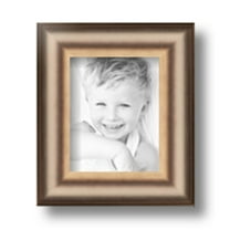 ArtToFrames 4" x 5" Anique Silver Picture Frame, 4x5 inch Silver Wood Poster Frame (WOM-4964)