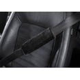 thumbnail image 4 of Auto Drive 1Piece Car Seat Belt Pad Plush Black - Universal Fit, 23SBP101-1, Suitable for Adult, 4 of 8