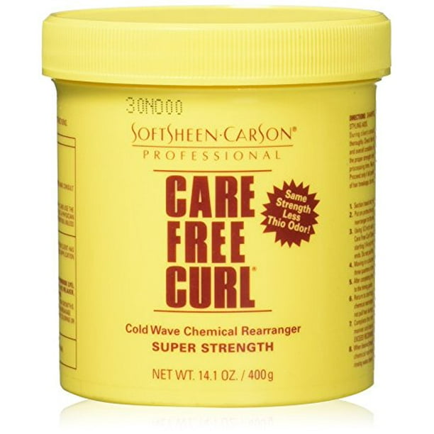 SoftSheen Carson Care Free Curl Super Strength Relaxer, 14.1 oz, 3 Pack