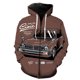 thumbnail image 1 of Sudadera con capucha y cremallera para hombre, diseño de arte escénico, manga larga, gran tamaño, con estampado 3D, estilo hip hop, moda Harajuku, primavera y otoño., 1 of 6