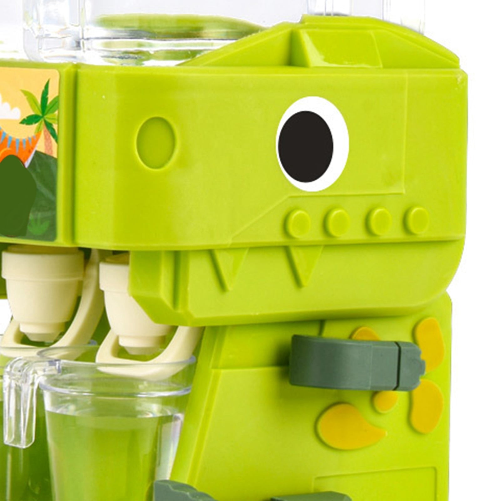 Distributeur D'Eau Dinosaure – Jouet Fontaine à Boire – Léger & Sûr – Cadeau Enfant (Rose)