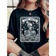thumbnail image 1 of Halloween T-shirt Mom Tarot T-Shirt, Skull Mom T-Shirt, Witch Vibrating Celestial Mom T-Shirt, Mother's Day T-Shirt, Mom Sweatshirt, Mother's Day Gift, 1 of 6