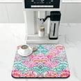 thumbnail image 2 of Under Coffee Maker Mat with starfish Design - Quick Drying Diatom Pad, Artistic Beach Coral Decor, Leak-Proof & Reusable for Coffee Station or Sink, 2 of 3
