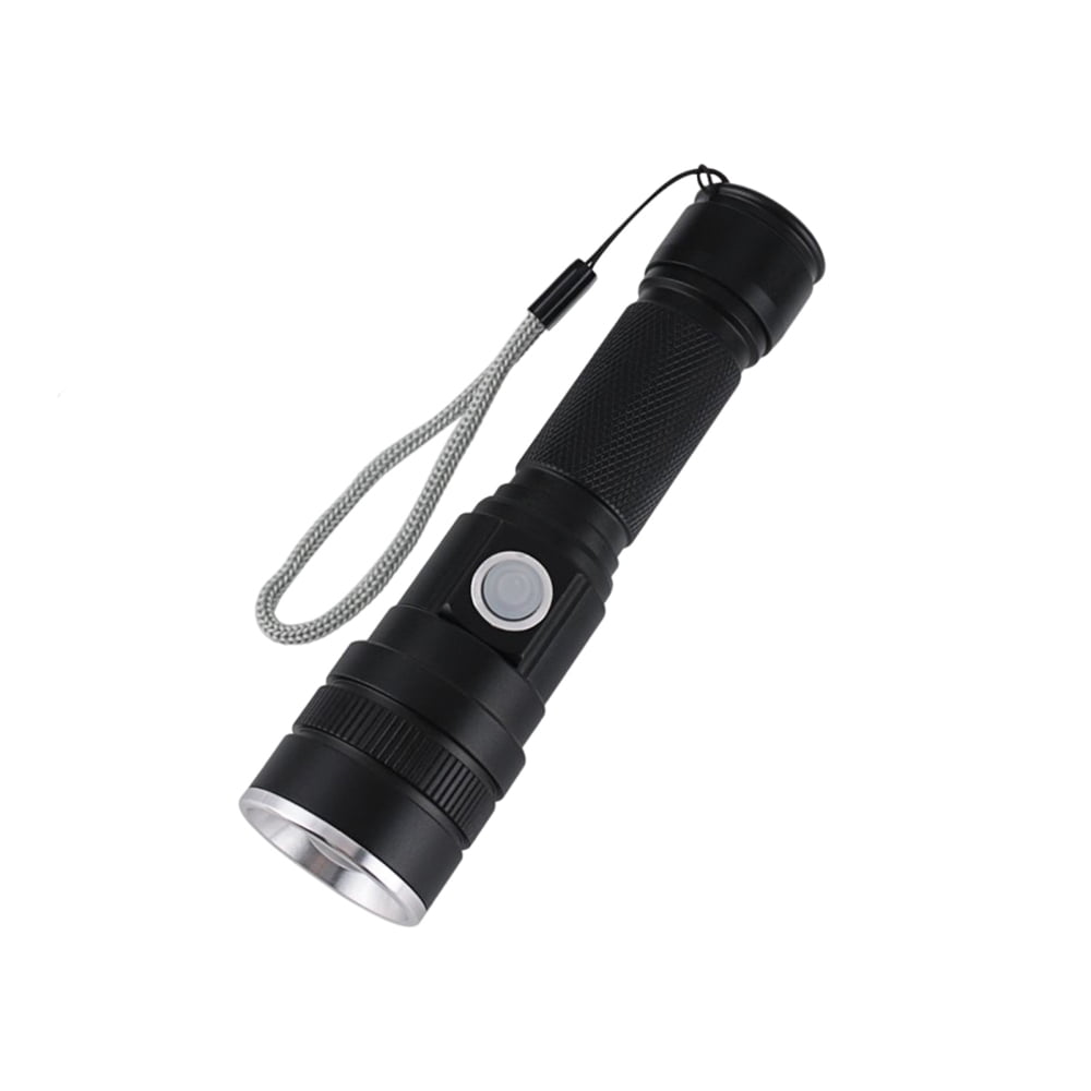 Portable Handheld Torch Light IPX4 Waterproof 1800 Lumen 300m Range Light  for Professional Photography Battery