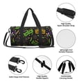 thumbnail image 5 of Rocae Carnival Mardi Gras3 Print Round Travel Duffel Bag and Fitness Bag, Women's Waterproof Weekend Tote, Men's Travel and Fitness Essentials, 5 of 8