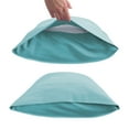 thumbnail image 2 of Parkdale Set of 2 Ultra Soft Pillowcases with Envelope Closure (King, Aqua), 2 of 4