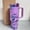 Purple, variant on Stainless Steel Double Wall Vacuum Insulated Travel Tumbler,With Handle And Straw Insulated Coffee Mug Thermal Cup With Lid,40oz,Holiday gift
