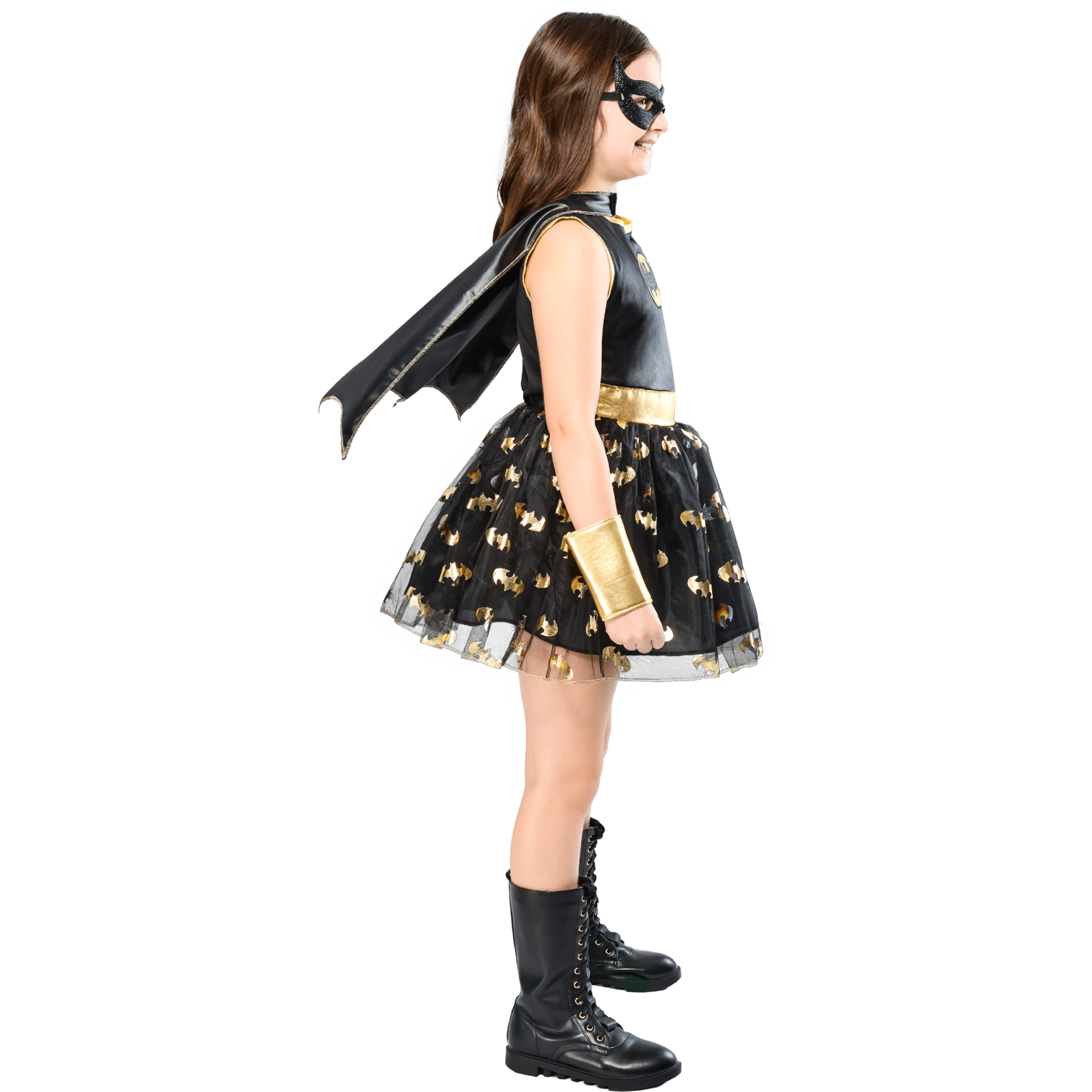 DC Batgirl Halloween Costume for Children, Girls' Size M (7/8), by Rubies