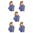 thumbnail image 3 of Youkk Exquisite Craft Nursing Apron Neat Look Colorfast And Foldable Ensures Privacy And No Loose Thread Light Blue 5Set, 3 of 6
