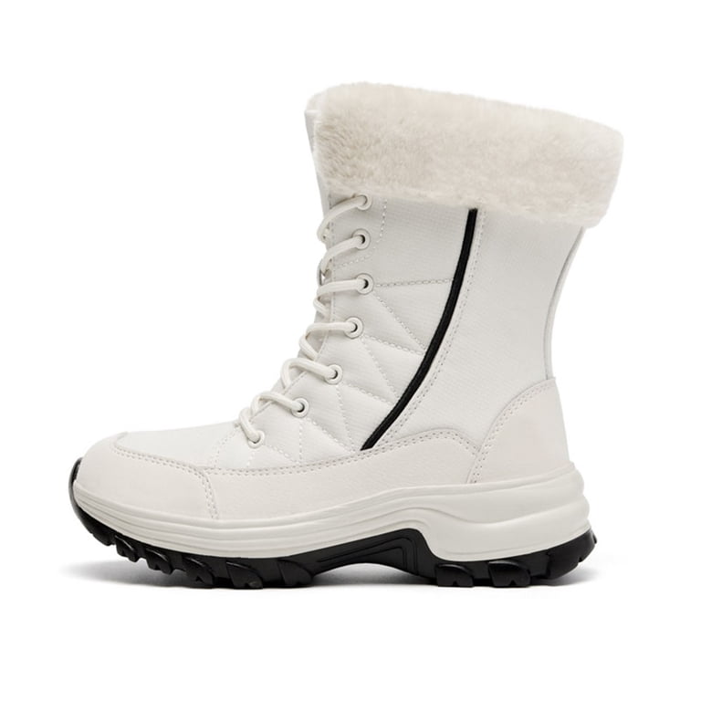 Lopsie Men Women Snow Boots Comfortable Faux Fur Full Lined  display picture 1