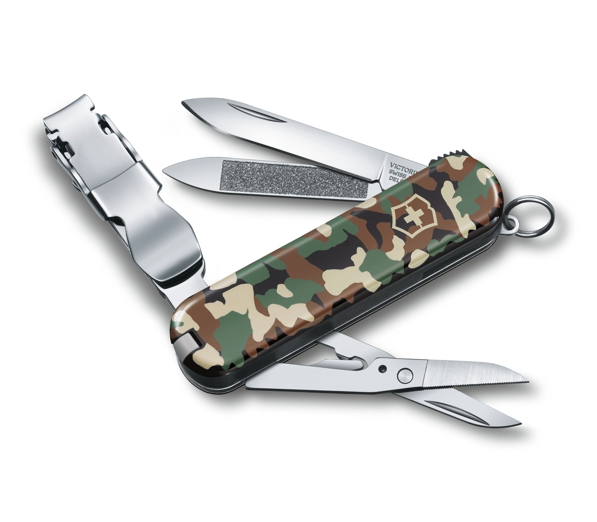 Victorinox Swiss Army Nail Clip 580 15 Function 65 mm Camouflage Pocket ...