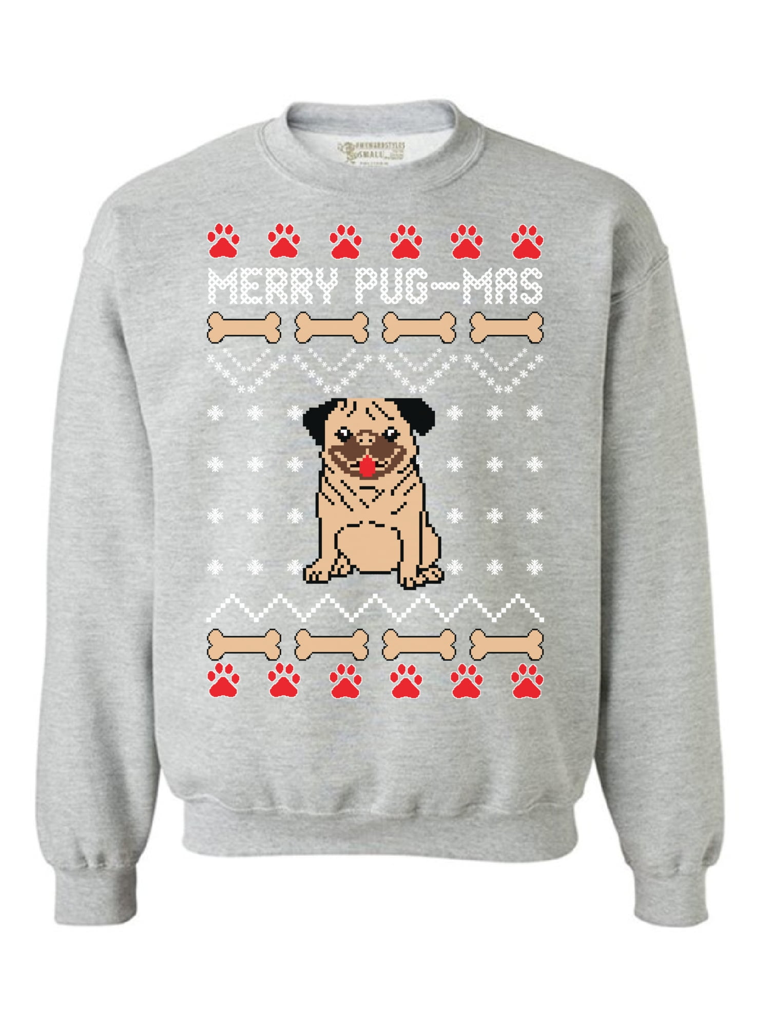 merry pugmas sweater