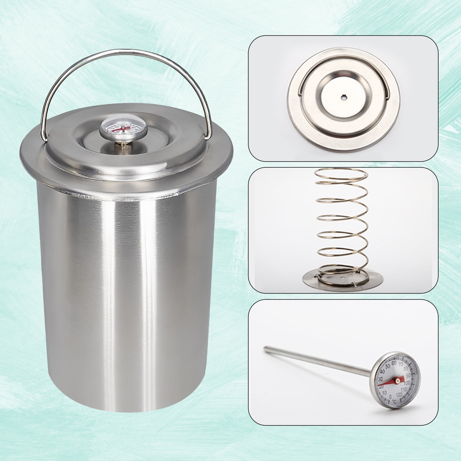 Meat Poultry Tools Cooking Barrel Stainless Steel With Temperature Monitor  Steamer Ham Press Maker Kitchen Tool 230712 From Youngstore10, $27.78