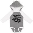 thumbnail image 3 of Inktastic Types of Sharks Boys or Girls Long Sleeve Baby Bodysuit, 3 of 5