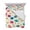 Yellow, variant on Quilts Twin Size Bedding Set, Colorful Flowers Lightweight Quilted Comforter, Spring Watercolor Floral Plant Soft Reversible Bedspread Coverlet with Pillow Covers for All Season, 68" x 86"