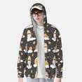 thumbnail image 4 of Haiem Cute Bee Gnome UPF 50+ Fishing Shirts for Men Long Sleeve UV Sun Protection Hoodie Non-Mask Outdoor Hiking Shirts, 4 of 9